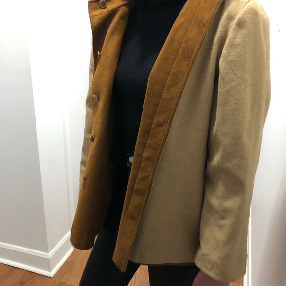 Faux suede jacket - Picture 4 of 5